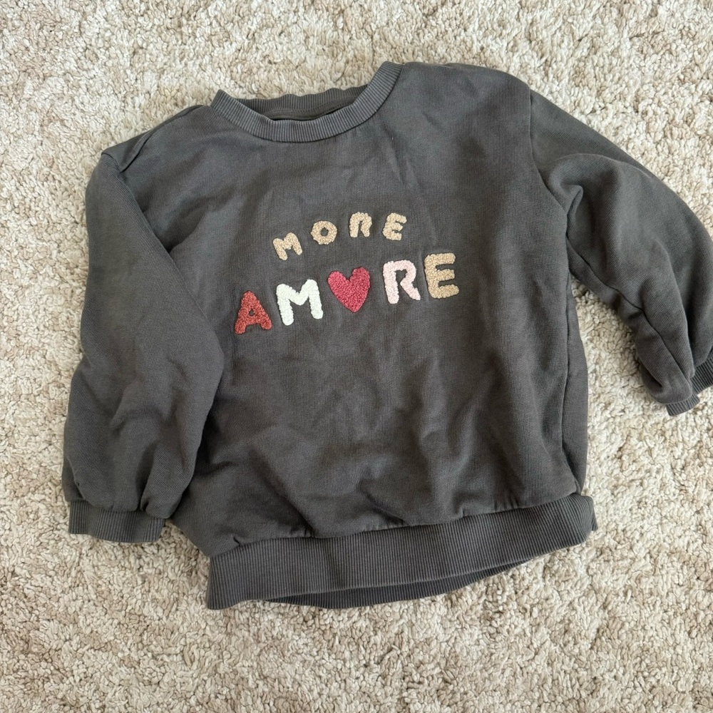 More amore grey sweater
